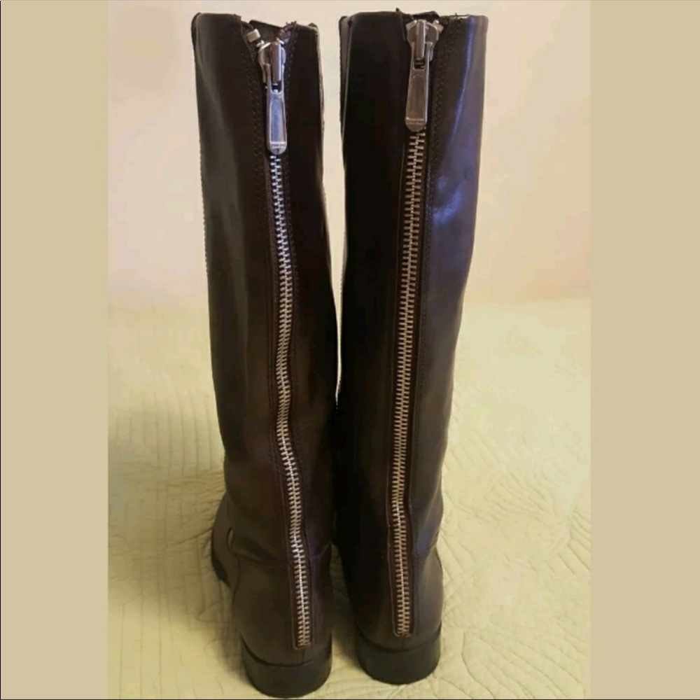Calvin Klein Dark Brown Boots size 5 - Picture 3 of 4